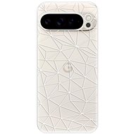iSaprio Abstract Triangles 03 - white - Google Pixel 9 Pro XL - Phone Cover