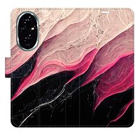 iSaprio Flip Case BlackPink Marble for Honor 200 - Phone Cover