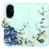 iSaprio Flip Case Blue Flowers for Honor 200 - Phone Cover