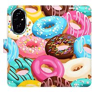 iSaprio Flip Case Donuts Pattern 02 for Honor 200 - Phone Cover