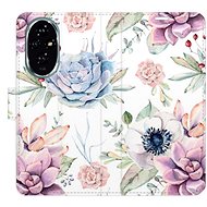 iSaprio Flip Case Succulents Pattern for Honor 200 - Phone Cover