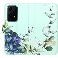 iSaprio Flip Case Blue Flowers for Honor 200 Lite - Phone Cover