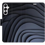 iSaprio Flip case Dark Waves for Samsung Galaxy A14 / A14 5G - Phone Case