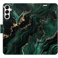 iSaprio Flip case Emerald 02 for Samsung Galaxy A14 / A14 5G - Phone Case