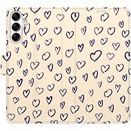 iSaprio Flip case Heart Light 02 for Samsung Galaxy A14 / A14 5G - Phone Case