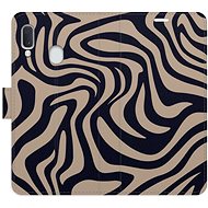 iSaprio Flip Case Zebra Black 02 for Samsung Galaxy A20e - Phone Case