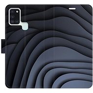 iSaprio Flip case Dark Waves for Samsung Galaxy A21s - Phone Case