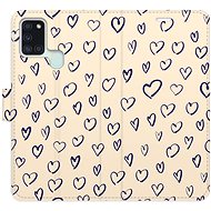 iSaprio Flip case Heart Light 02 for Samsung Galaxy A21s - Phone Case