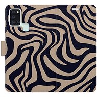 iSaprio Flip Case Zebra Black 02 for Samsung Galaxy A21s - Phone Case