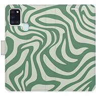 iSaprio Flip Case Zebra Green 02 for Samsung Galaxy A21s - Phone Case