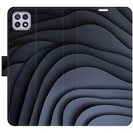 iSaprio Flip case Dark Waves for Samsung Galaxy A22 5G - Phone Case
