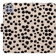 iSaprio Flip Case Dotted 02 for Samsung Galaxy A22 5G - Phone Case