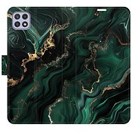 iSaprio Flip case Emerald 02 for Samsung Galaxy A22 5G - Phone Case