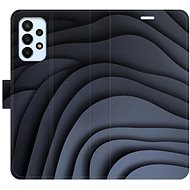 iSaprio Flip case Dark Waves for Samsung Galaxy A23 / A23 5G - Phone Case
