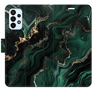 iSaprio Flip case Emerald 02 for Samsung Galaxy A23 / A23 5G - Phone Case