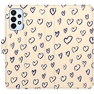 iSaprio Flip case Heart Light 02 for Samsung Galaxy A23 / A23 5G - Phone Case