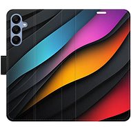 iSaprio Flip Case Color Waves for Samsung Galaxy A25 5G - Phone Case