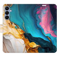 iSaprio Flip Case Colourful Marble for Samsung Galaxy A25 5G - Phone Case