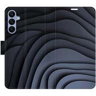 iSaprio Flip case Dark Waves for Samsung Galaxy A25 5G - Phone Case