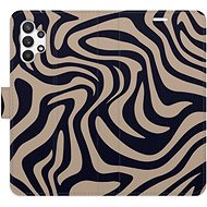 iSaprio Flip Case Zebra Black 02 for Samsung Galaxy A32 - Phone Case