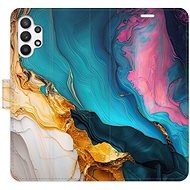 iSaprio Flip Case Colourful Marble for Samsung Galaxy A32 5G - Phone Case