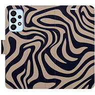 iSaprio Flip Case Zebra Black 02 for Samsung Galaxy A33 5G - Phone Case
