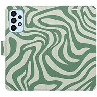 iSaprio Flip Case Zebra Green 02 for Samsung Galaxy A33 5G - Phone Case
