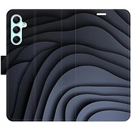 iSaprio Flip case Dark Waves for Samsung Galaxy A34 5G - Phone Case