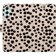 iSaprio Flip Case Dotted 02 for Samsung Galaxy A34 5G - Phone Case
