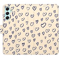 iSaprio Flip case Heart Light 02 for Samsung Galaxy A34 5G - Phone Case