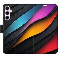 iSaprio Flip Case Color Waves for Samsung Galaxy A35 5G - Phone Case