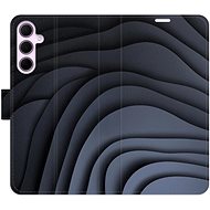 iSaprio Flip case Dark Waves for Samsung Galaxy A35 5G - Phone Case