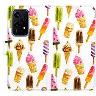 iSaprio Flip Case Ice Cream Pattern for Honor 200 Lite - Phone Cover