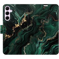 iSaprio Flip case Emerald 02 for Samsung Galaxy A35 5G - Phone Case