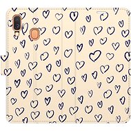 iSaprio Flip case Heart Light 02 for Samsung Galaxy A40 - Phone Case
