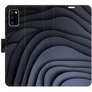 iSaprio Flip case Dark Waves for Samsung Galaxy A41 - Phone Case