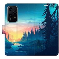 iSaprio Flip case Magical Landscape for Honor 200 Lite - Phone Cover