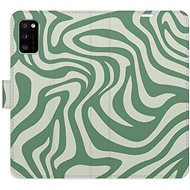 iSaprio Flip Case Zebra Green 02 for Samsung Galaxy A41 - Phone Case