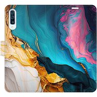 iSaprio Flip Case Colourful Marble for Samsung Galaxy A50 - Phone Case