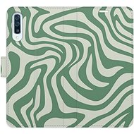iSaprio Flip Case Zebra Green 02 for Samsung Galaxy A50 - Phone Case