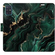 iSaprio Flip case Emerald 02 for Samsung Galaxy A51 - Phone Case