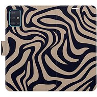 iSaprio Flip Case Zebra Black 02 for Samsung Galaxy A51 - Phone Case