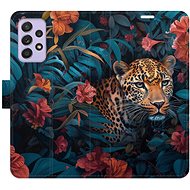 iSaprio Flip Case Flower Jaguar 02 for Samsung Galaxy A52 / A52 5G / A52s - Phone Case