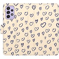 iSaprio Flip case Heart Light 02 for Samsung Galaxy A52 / A52 5G / A52s - Phone Case