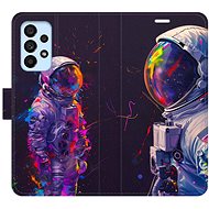 iSaprio Flip Case Neon Astronaut 02 for Samsung Galaxy A53 5G - Phone Case