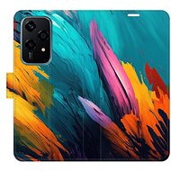 iSaprio Flip Case Orange Paint 02 for Honor 200 Lite - Phone Cover