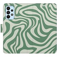 iSaprio Flip Case Zebra Green 02 for Samsung Galaxy A53 5G - Phone Case