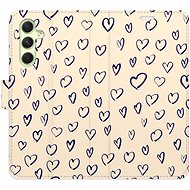 iSaprio Flip case Heart Light 02 for Samsung Galaxy A54 5G - Phone Case