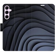 iSaprio Flip case Dark Waves for Samsung Galaxy A55 5G - Phone Case