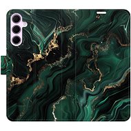 iSaprio Flip case Emerald 02 for Samsung Galaxy A55 5G - Phone Case
